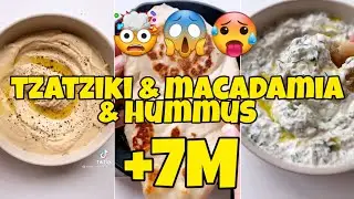 Prepare it easily - macadamia & tzatziki & hummus