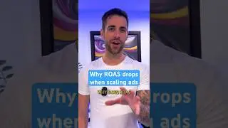 Why does Facebook Ad ROAS drop as you scale? #facebookads
