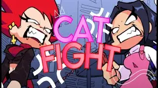 Friday Night Funkin' VS RIVALS ( Catfight ) Lyrics