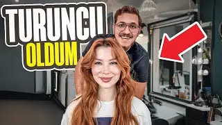 Kocam Saçımı boyadı! Turuncu Kafa Oldum!