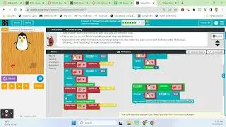 Code.org Express: Lesson 8 - Virtual Pet with Sprite Lab (23 - 24) Part 2