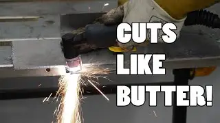 Budget friendly PLASMA cutter 50A / 1/2" thick metal like butter!