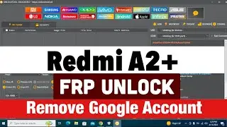 Redmi A2/A2 Plus Frp Unlock ! Redmi A2+ Frp With Unlock Tool 100% Working