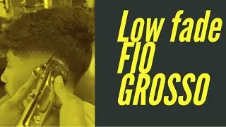 Degrade em cabelo grosso, tutorial passo a passo #barbershop #degradeperfeito #tutorial