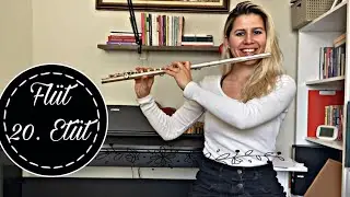 (Yan ) Flüt 20. Etüt 🖤🎵