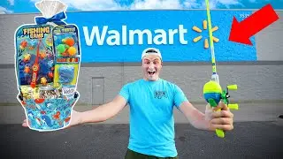 Walmart $25 EASTER Fishing Challenge (BIG FISH!)