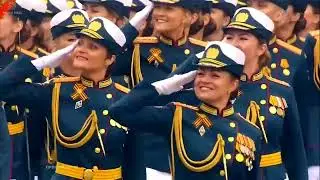 MARCHA SOVIÉTICA  DESFILE MILITAR DÍA DE LA VICTORIA RUSIA 🇷🇺