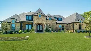 Over 6,600 SF Mansion, 1.66-Acre, Pool, 2 Hidden Rooms, 1-Story Custom Home North of Dallas