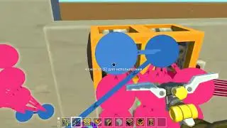 scrap mechanic новый механизм от ADMINchick'a! QR код для открытия двери