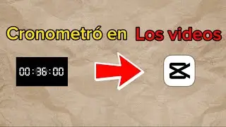Como poner un CRONÓMETRO en un video usando CAPCUT 