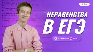 НЕРАВЕНСТВА В ЕГЭ | 99 БАЛЛОВ | ПРОФИЛЬНАЯ МАТЕМАТИКА