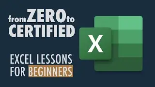 Microsoft Excel Basics - A Tutorial for Beginners (Prep for the 727 Exam)