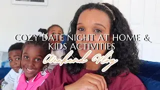 Weekend Vlog: Cozy Date Night at Home, Kids Activities, Halloween Fun & More!