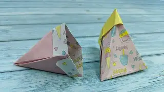 How to make easy Gift Box , Paper Gift Box