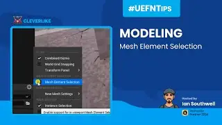 Modeling Mesh Element Selection | #uefntips