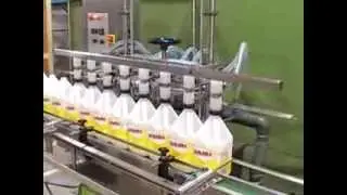 JDA-Bleach Bottle Filling Machine,liquid filler,pressure overflow