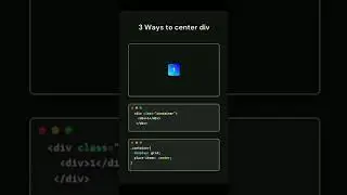 How To Center a Div in CSS |   what are there ways to center a Div | how do i center tow divs