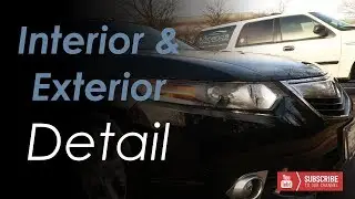 Interior and Exterior Detail -- Acura TSX
