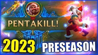 PENTAKILL PRESEASON 2023 LOL FUN Moments 
