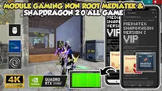 RAM 1-8 LANCAR❗️MODULE GAMING NON ROOT MEDIATEK SUPPORT QUTE & BRAVENT | AMPUH ATASI LAG DI ANDROID