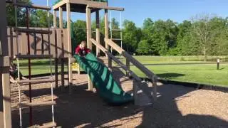 Caleb playing at the Indian Lakes Thousand Trails campground