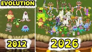 Plant Island Evolution - Full Song | My Singing Monsters