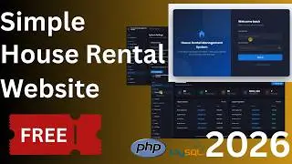 Simple House Rental System in PHP with Free Source Code | PHP MySQL XAMPP (2026)