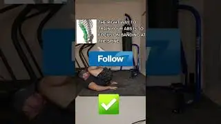 Leg raises is not a correct to train your abs 