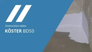 Wet room waterproofing with KÖSTER BD 50 - Instruction video