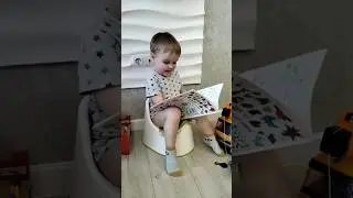 About something important, on the potty. 