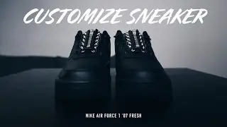 スニーカーカスタム｜AIR FORCE 1をジップ仕様にするアイテムを発見！