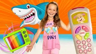 Eva Fox pretend play with magic remote control toy