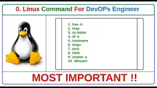Part - 0. Basic Linux Commands For DevOps | 