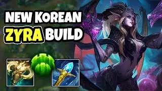 Challenger Support Trys New KOREAN Tank Zyra Build | 13.15 - League of Legends