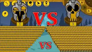 9999 ARMY SPEARTON STONE VS GRIFFON STONE IN INSANE MAP | STICK WAR LEGACY - KASUBUKTQ
