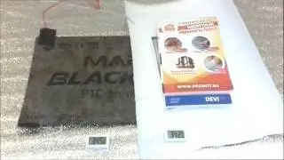 Эксперимент саморегулирующей инфракрасной пленки Marpe Black Heat