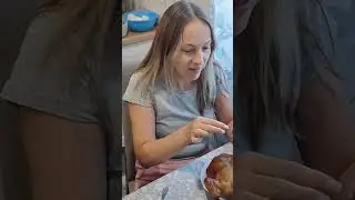 Дегустация копчëной домашней курочки.
