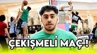 Yarı PROFESYONEL ÇOCUKLAR  BİZE MEYDAN OKUDU ! Çekişmeli 4v4 Basketbol