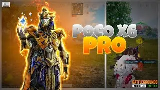POCO X6 PRO 5G  90 FPS TDM TEST || BGMI HANDCAM    #bgmi   #pocox6pro5g