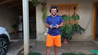Teste de vôo drone João Moss - Medina/MG