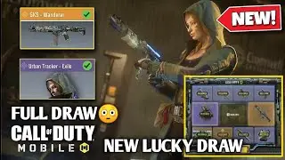 NEW* URBANITE LUCKY DRAW (FULL DRAW) NEW URBAN SKIN +LEGENDARY GKS SKIN IN CODM❤.....
