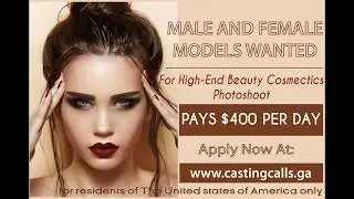 CASTING MODEL! paid model casting job in the United States
