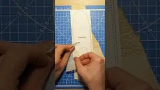 Начало. Простой картхолдер из обрезков #shorts #crafts #handmade
