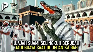 Wajah Berubah Jadi Buaya! Suami Selingkuh Pada Pembantu Kena Adzab di Depan Kabah