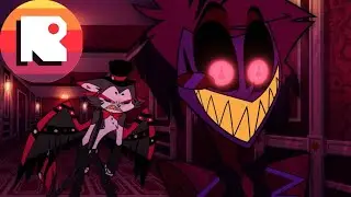 Аластор злится на Хаска на русском / Дубляж от 