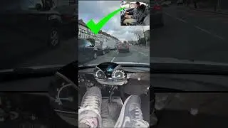 Clutch control on a hill in slow moving traffic 