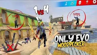 only evo woodpecker headshot game play solo vs squad 
