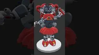 P3D/FnaF/ Circus baby by @hhenri_tuby9571  test #sisterlocation