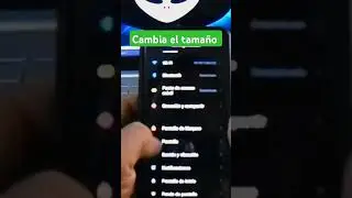 cambia el tamaño de la letra dé tu celular 