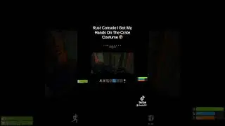 Rust Console I Got My Hands On The Crate Costume #shorts #rust #rustconsole